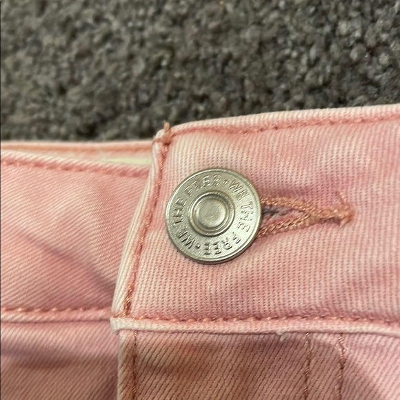 We The Free Free People light pink extra wide leg jeans size 29 - Picture 6 of 10